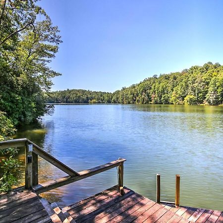 Lakefront Mountain Rest Cottage With Gas Fireplace! Walhalla Exterior foto