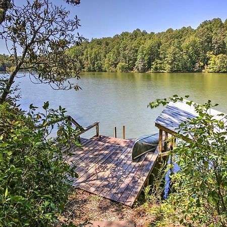 Lakefront Mountain Rest Cottage With Gas Fireplace! Walhalla Exterior foto