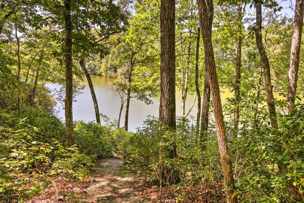 Lakefront Mountain Rest Cottage With Gas Fireplace! Walhalla Exterior foto