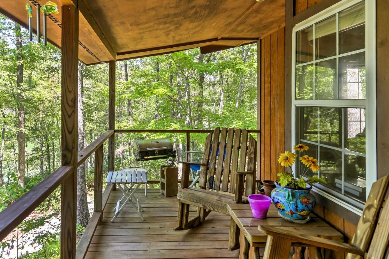 Lakefront Mountain Rest Cottage With Gas Fireplace! Walhalla Exterior foto