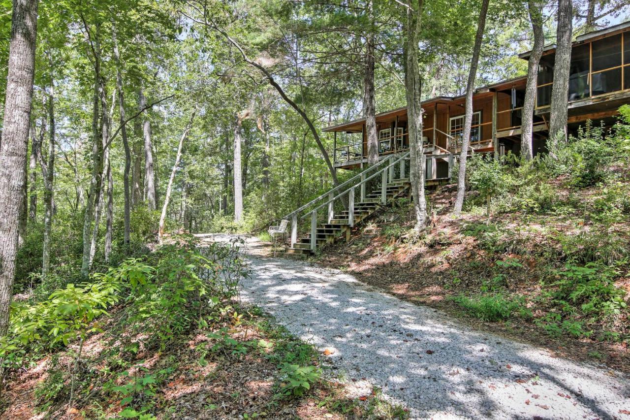 Lakefront Mountain Rest Cottage With Gas Fireplace! Walhalla Exterior foto